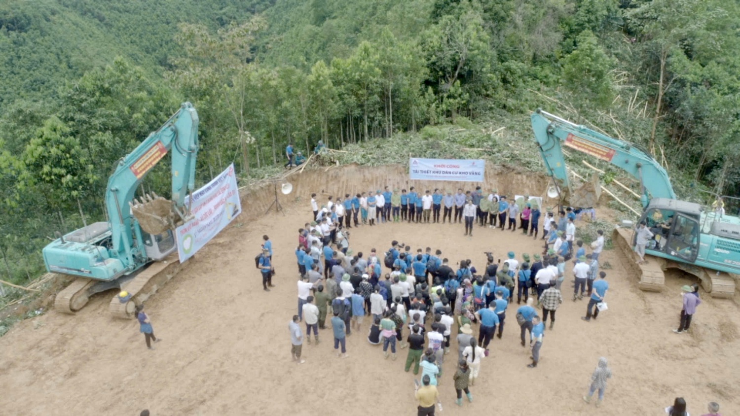 Petrovietnam khởi công tái thiết toàn bộ khu dân cư thôn Kho Vàng (xã Cốc Lầu, huyện Bắc Hà, tỉnh Lào Cai)