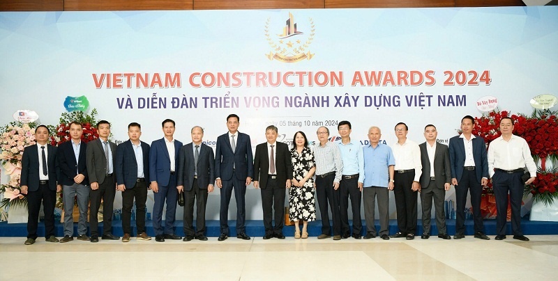 Vinh danh 12 doanh nghiệp Vietnam Construction Awards 2024