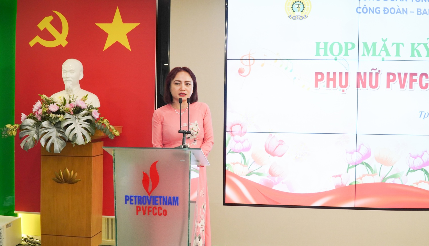 Công đoàn PVFCCo tổ chức kỷ niệm ngày Phụ nữ Việt Nam 20/10