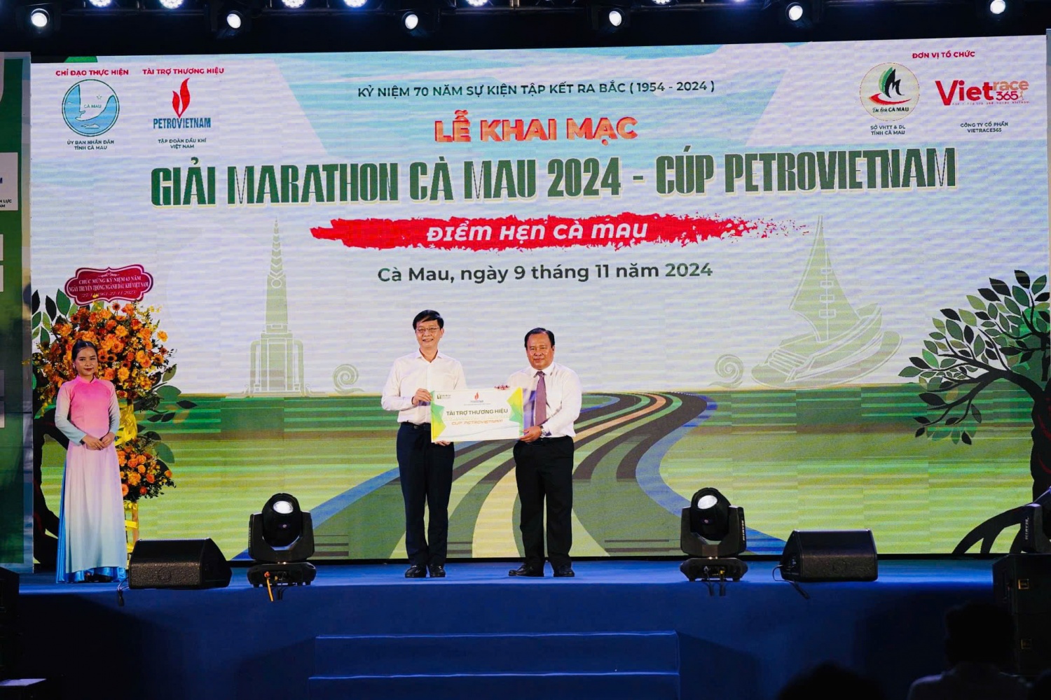 Chính thức khai mạc giải Marathon Cà Mau – Cup Petrovietnam 2024