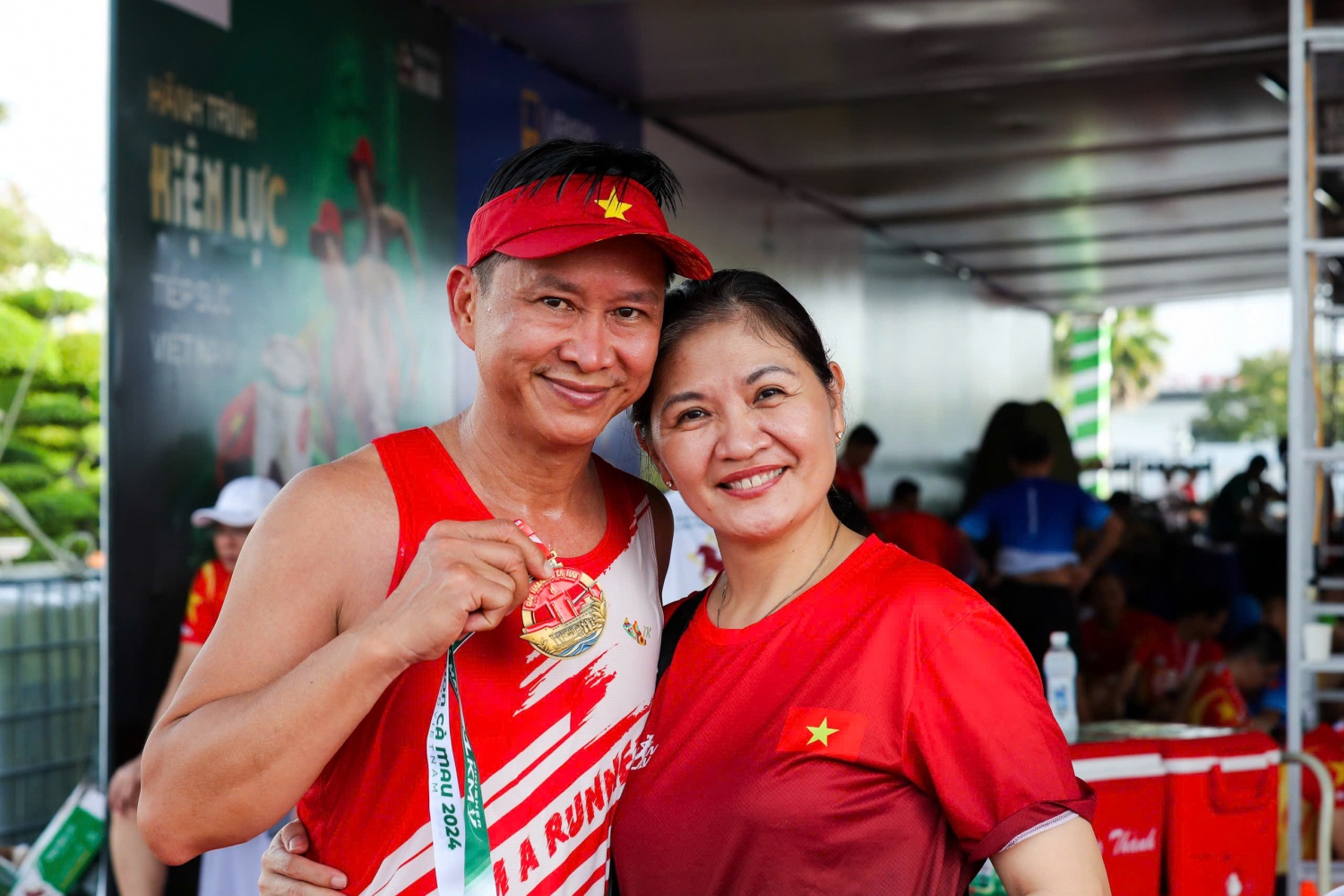 [Chùm ảnh] Hàng nghìn vận động viên tranh tài sôi nổi tại giải Marathon Cà Mau 2024