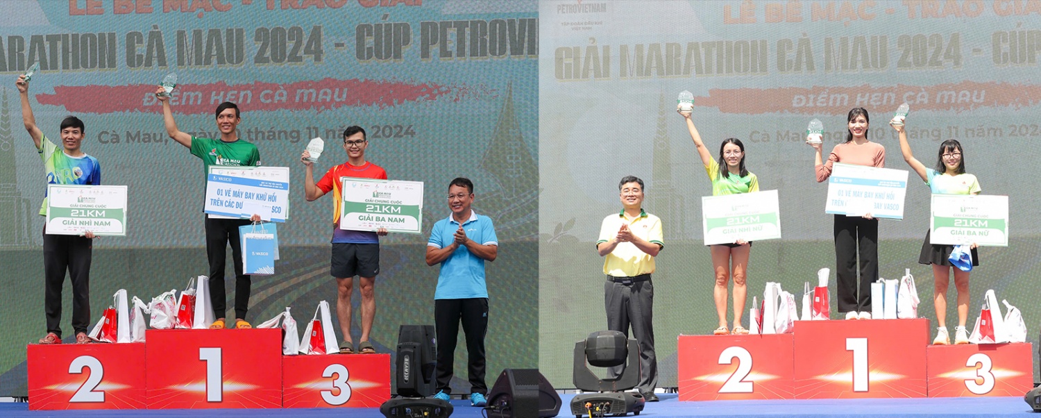 [Chùm ảnh] Toàn cảnh giải Marathon Cà Mau 2024   Cup Petrovietnam