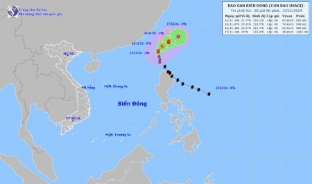 Dự báo tiếp tục có bão số 10 đổ bộ vào Biển Đông