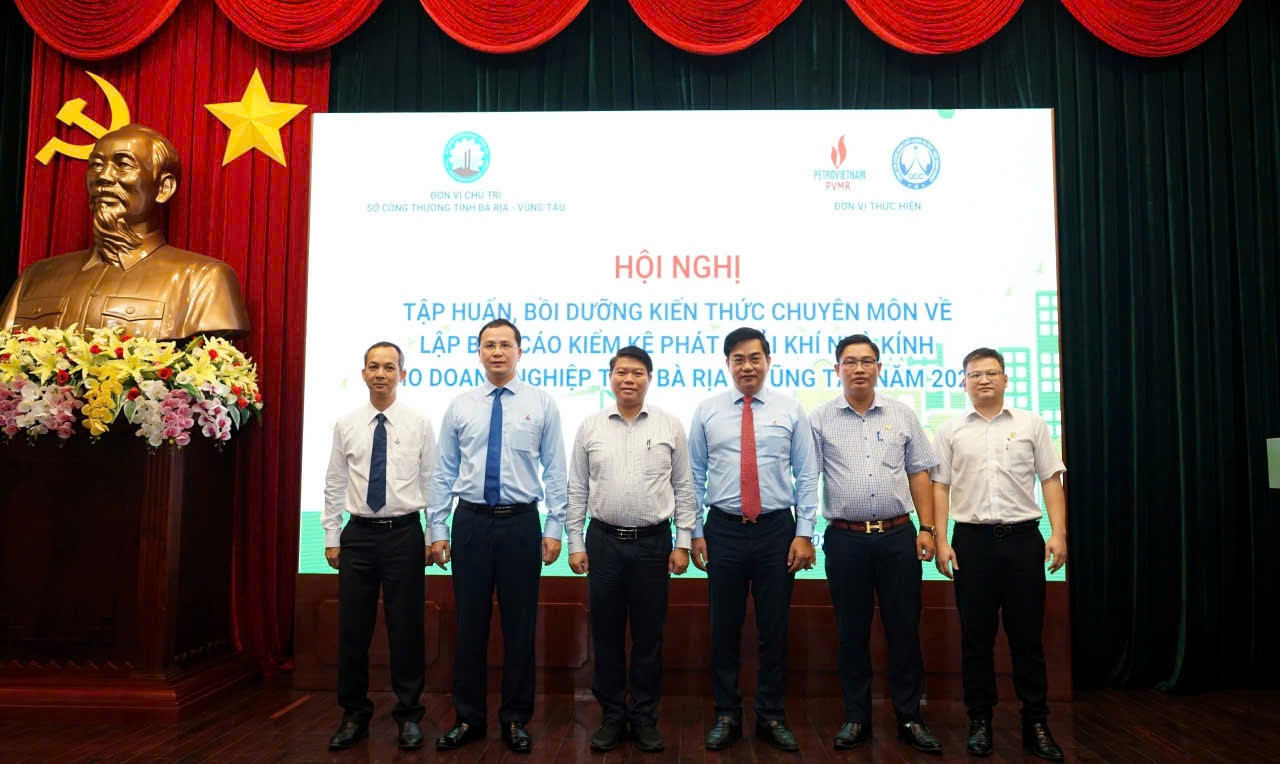 PVMR và Trung tâm QCC hỗ trợ bồi dưỡng kiến thức về kiểm kê phát thải khí nhà kính cho doanh nghiệp Bà Rịa - Vũng Tàu PVMR và Trung tâm QCC hỗ trợ bồi dưỡng kiến thức về kiểm kê phát thải khí nhà kính cho doanh nghiệp Bà Rịa - Vũng Tàu