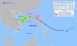 Siêu bão Man-yi giảm cấp khi vào Biển Đông, diễn biến khó lường