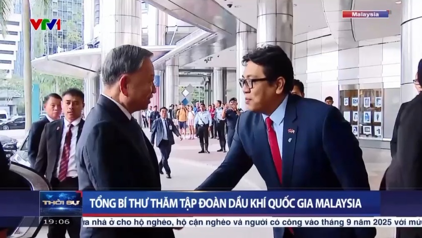 [VIDEO] Tổng Bí thư thăm Tập đoàn dầu khí quốc gia Malaysia