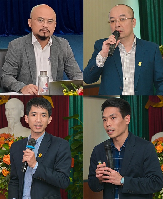 Các đại biểu trình bày tham luận tịa Hội nghị