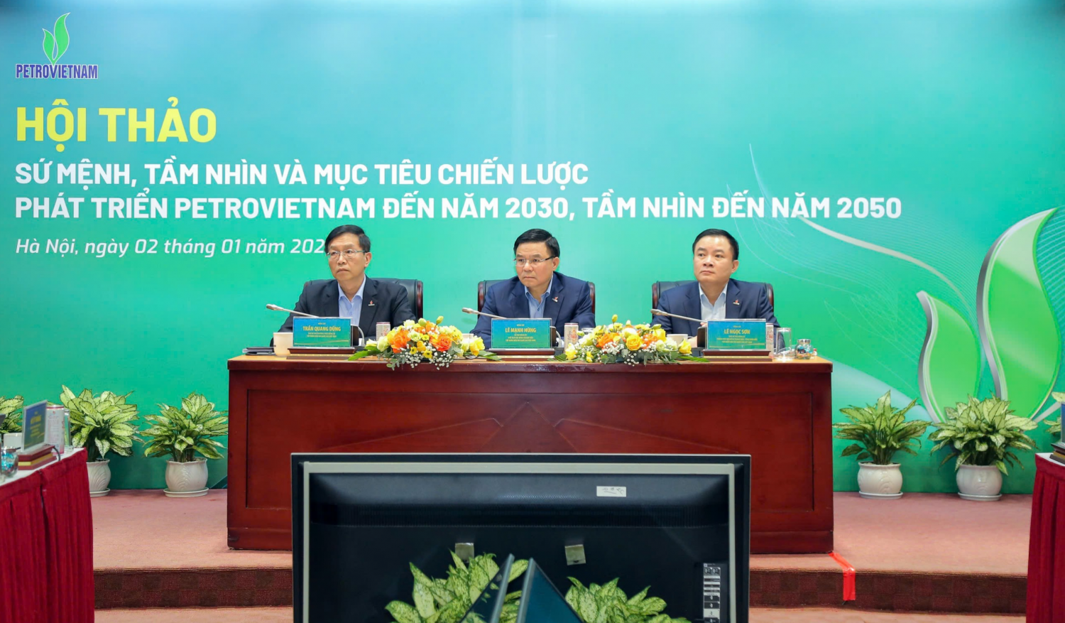 Các sự kiện nổi bật của Petrovietnam trong tuần từ ngày 29/12/2024 đến ngày 5/1/2025 Các sự kiện nổi bật của Petrovietnam trong tuần từ ngày 29/12/2024 đến ngày 5/1/2025