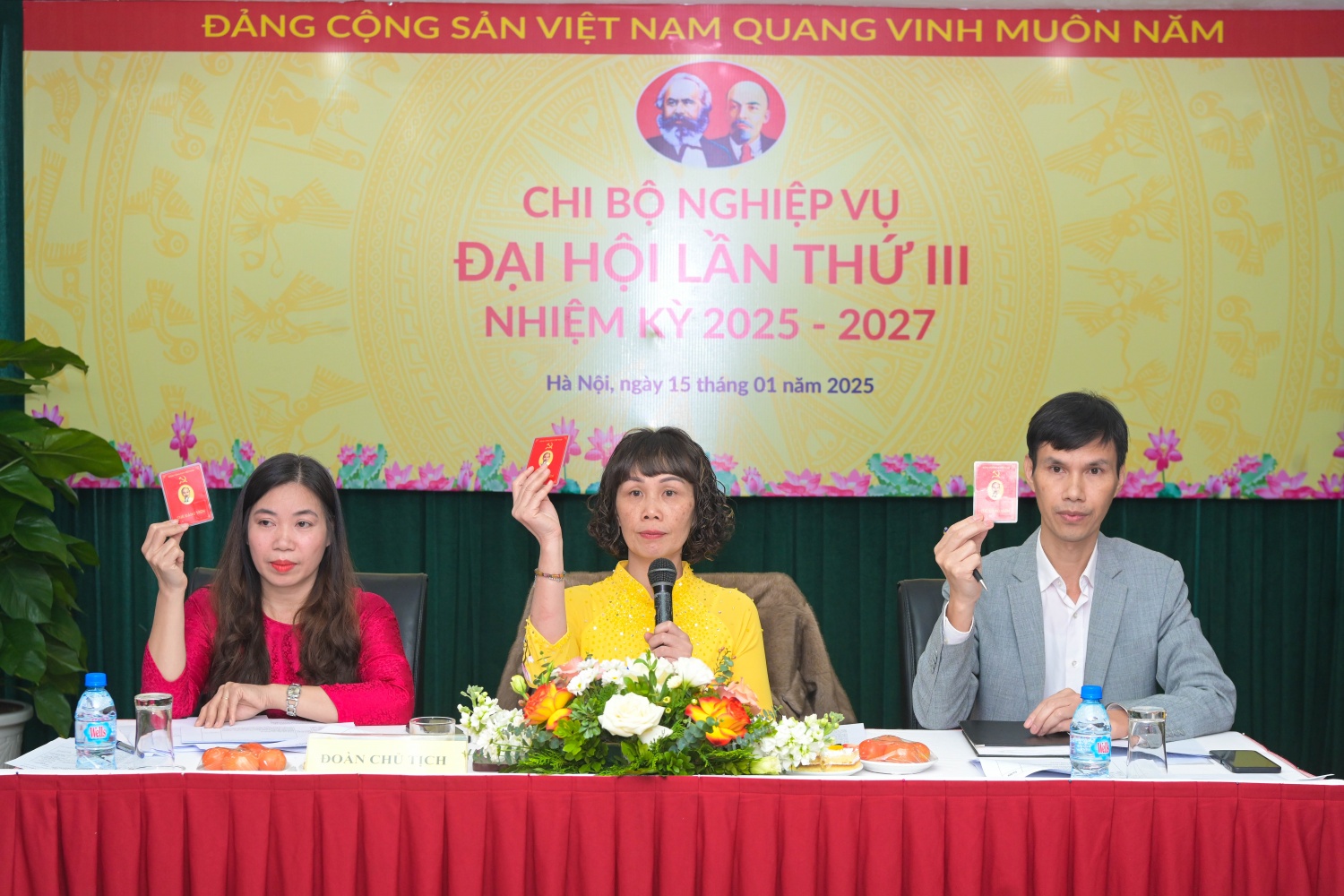 Chi bộ Nghiệp vụ VPI tổ chức thành công Đại hội lần thứ III, nhiệm kỳ 2025-2027