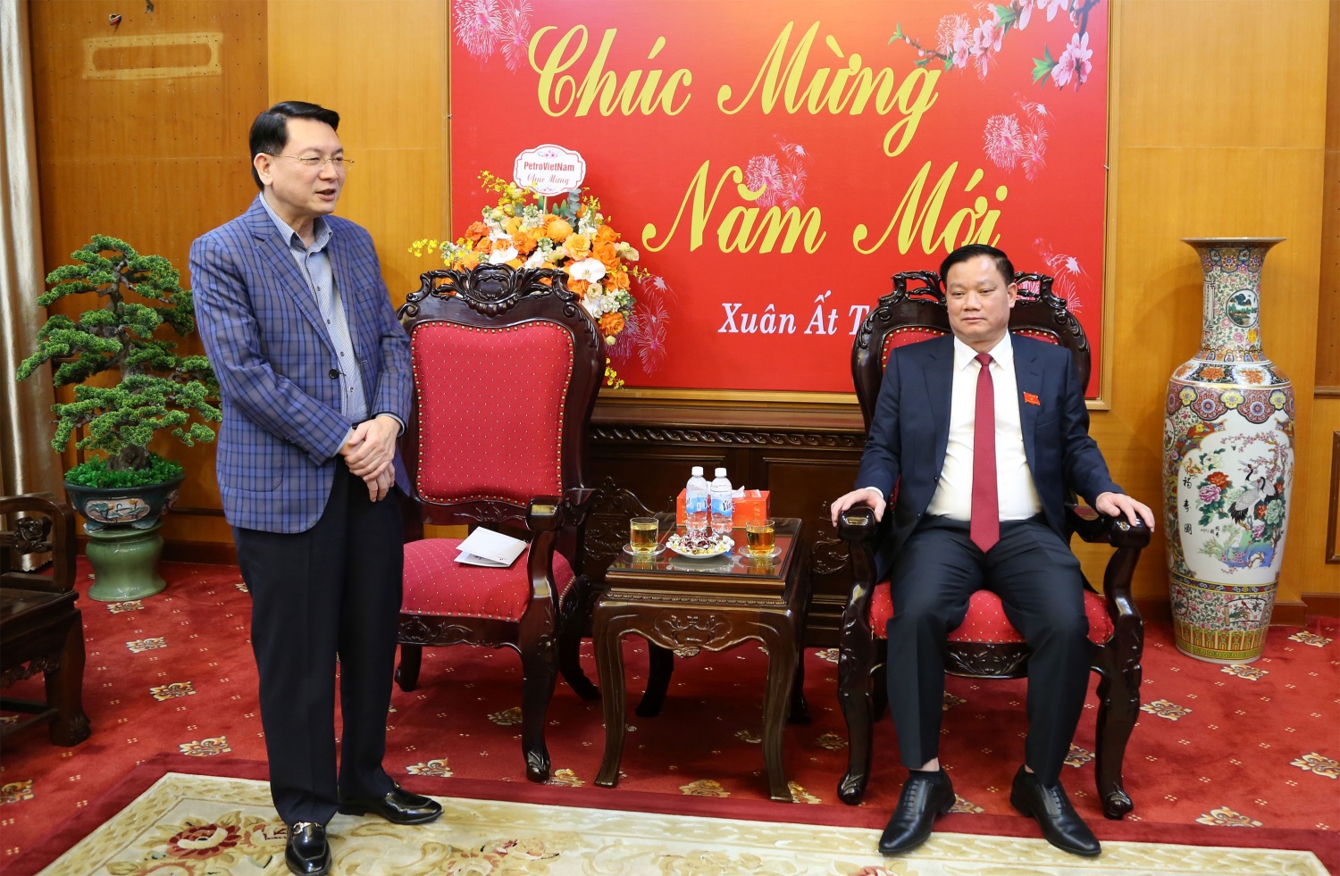 Petrovietnam thăm, chúc Tết tỉnh Thái Bình