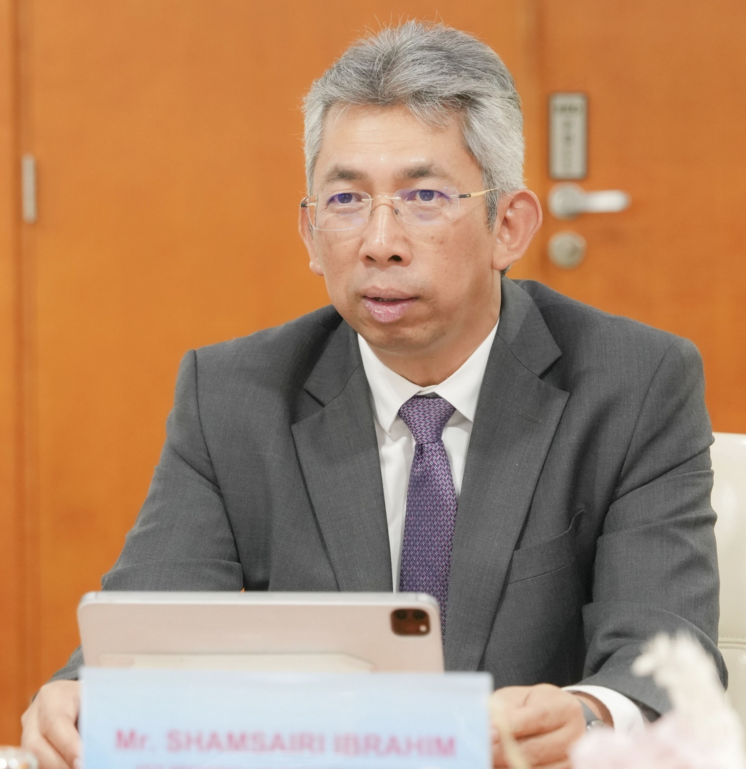 Ông Shamsairi M. Ibrahim phát biểu về cam kết hợp tác với PV GAS
