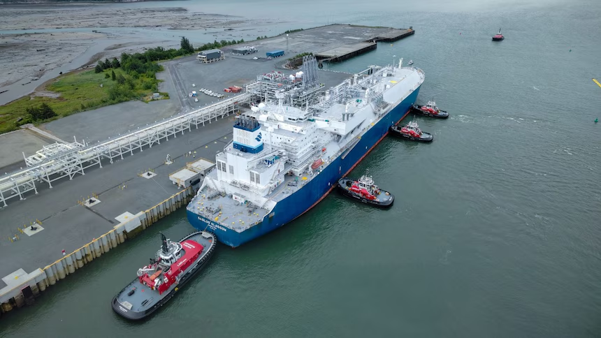 Canada lần đầu xuất khẩu LNG sang châu Á