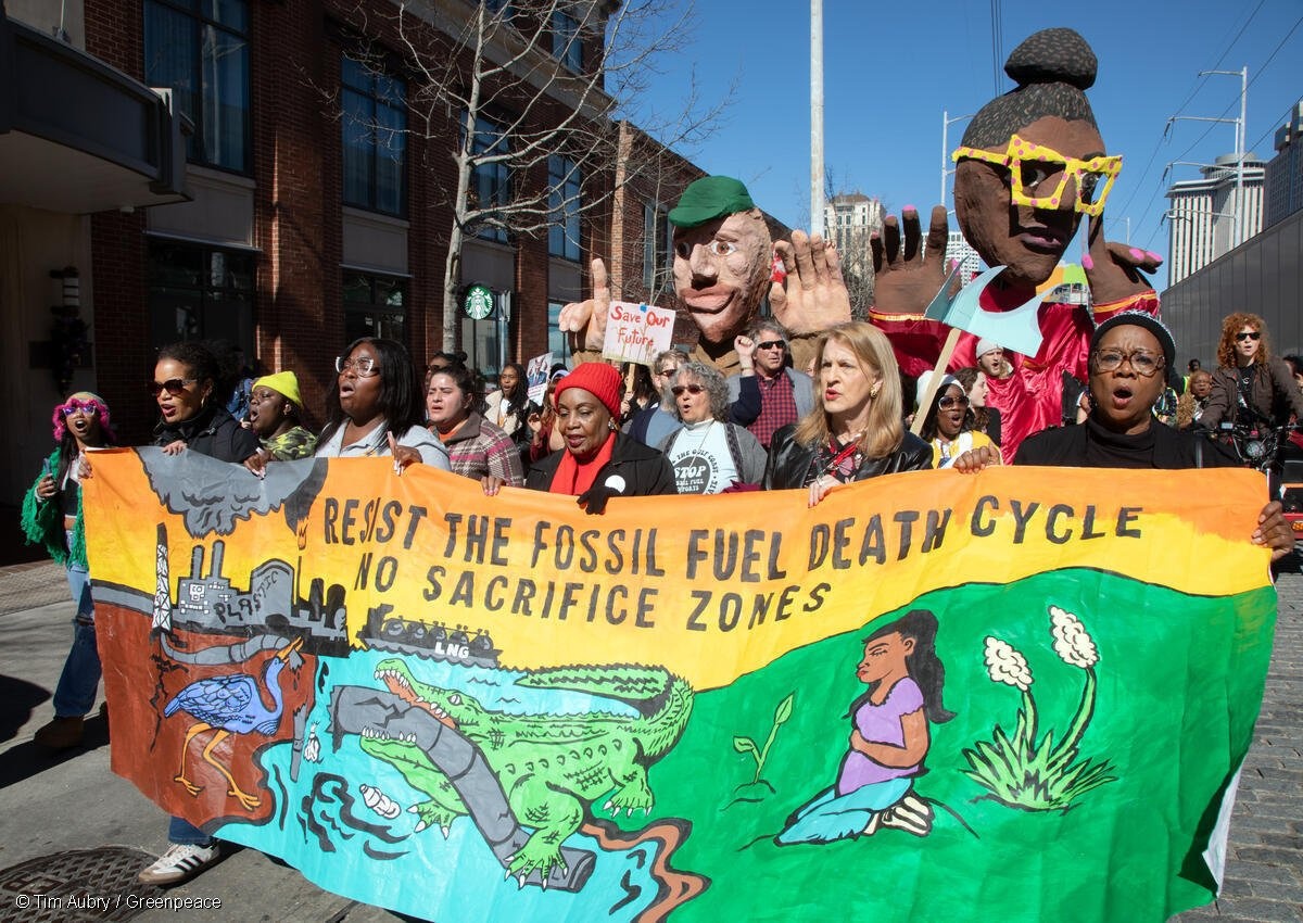 Greenpeace kêu gọi EU ngừng đầu tư vào các dự án khí đốt của Mỹ