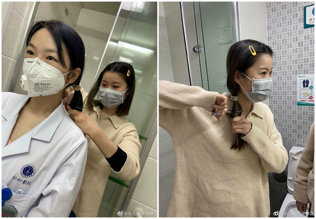 Những hình ảnh chân thực nhất về cuộc chiến của các blouse trắng giữa tâm dịch Vũ Hán