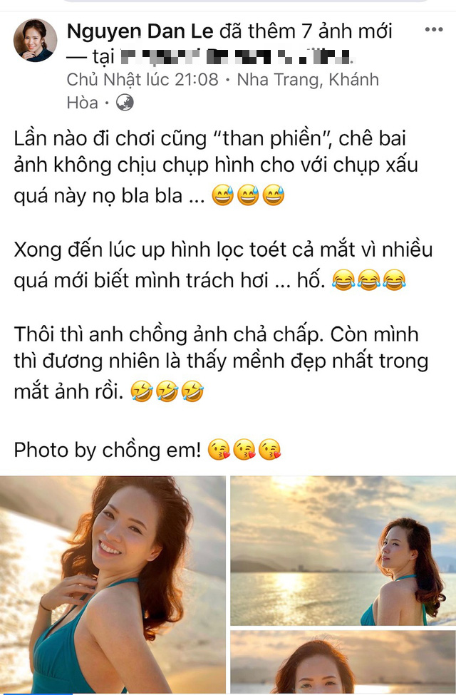 sao viet ngay 42 dan le tha dang voi bikini tu tin vi duoc ong xa khai anh chup