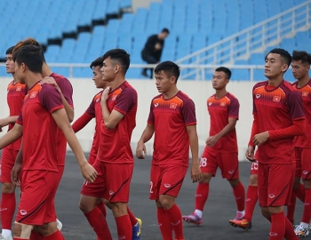 Đội hình U23 Việt Nam đấu Brunei: Vắng Đình Trọng, Đức Chinh đá trung phong?