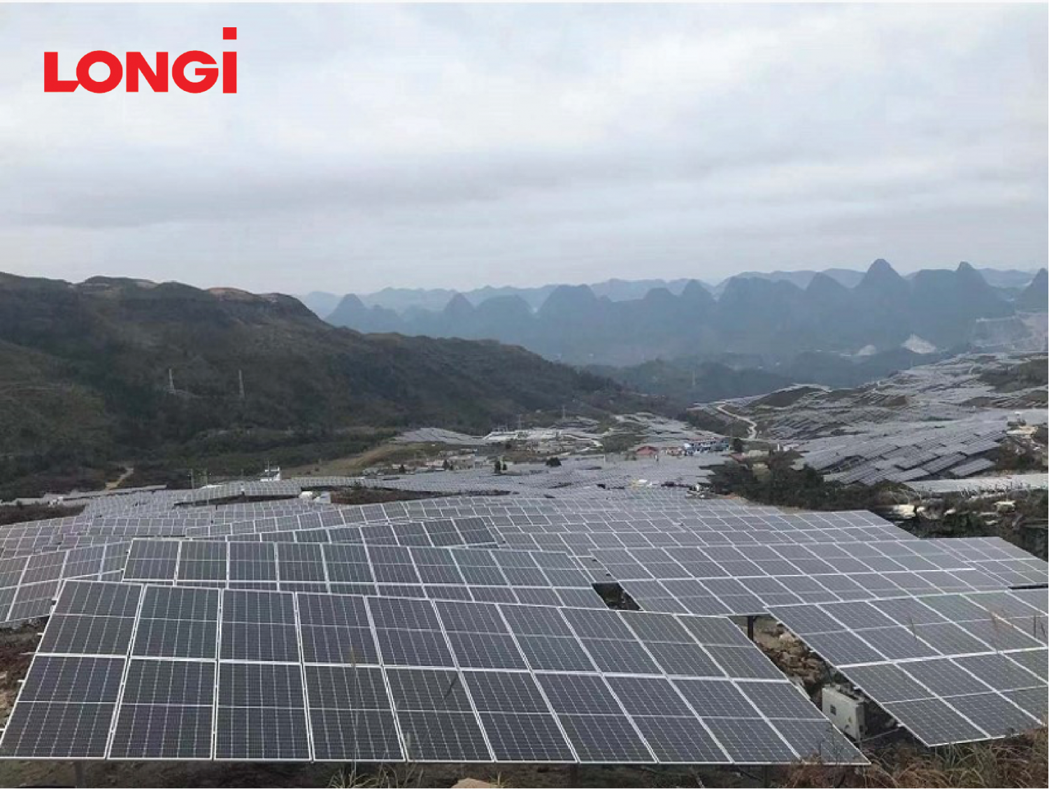 Mô-đun của LONGi được sử dụng tại nhà máy điện mặt trời công suất 105W tại tỉnh Quý Châu (Trung Quốc) đã tiết kiệm 6% chi phí lắp đặt cho chủ đầu tư