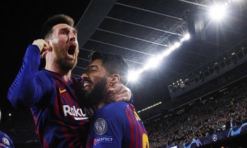 Messi lập cú đúp giúp Barca thắng Liverpool 3-0