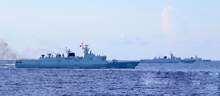 Trung Quốc dồn dập tập trận ở Biển Đông