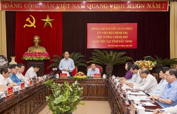 Thủ tướng Nguyễn Xuân Phúc làm việc tại Bắc Ninh