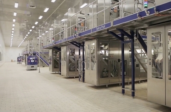 Nhà máy sản xuất sữa tươi tự động ở Bình Dương