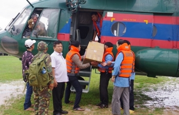 Chia sẻ khó khăn với nhân dân Lào trong sự cố đập thủy điện Xe Pian