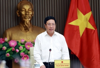 Phó Thủ tướng Phạm Bình Minh chủ trì cuộc họp Tổ công tác thúc đẩy hợp tác đầu tư nước ngoài