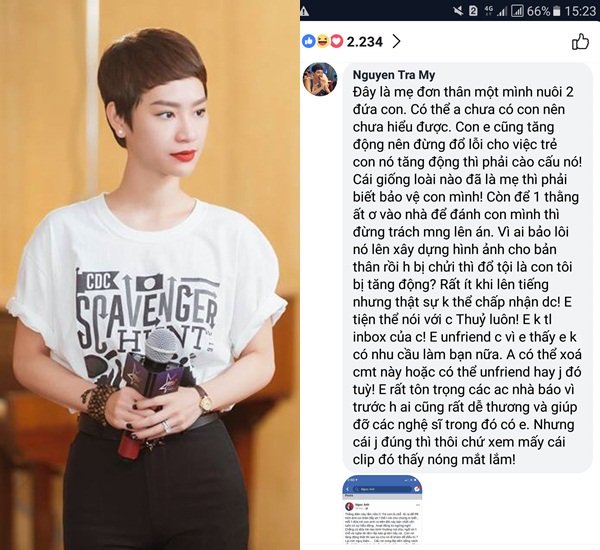 Sao Việt ngày 6/8: Trà My Idol tuyên bố hủy kết bạn với Thu Thủy