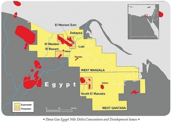Ai Cập công bố phát hiện khí mới ở khu vực đồng bằng sông Nile