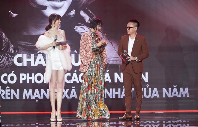 Sao Việt ngày 23/8: Hari Won đọc tên Châu Bùi thành bộ phận nhạy cảm trong lễ trao giải