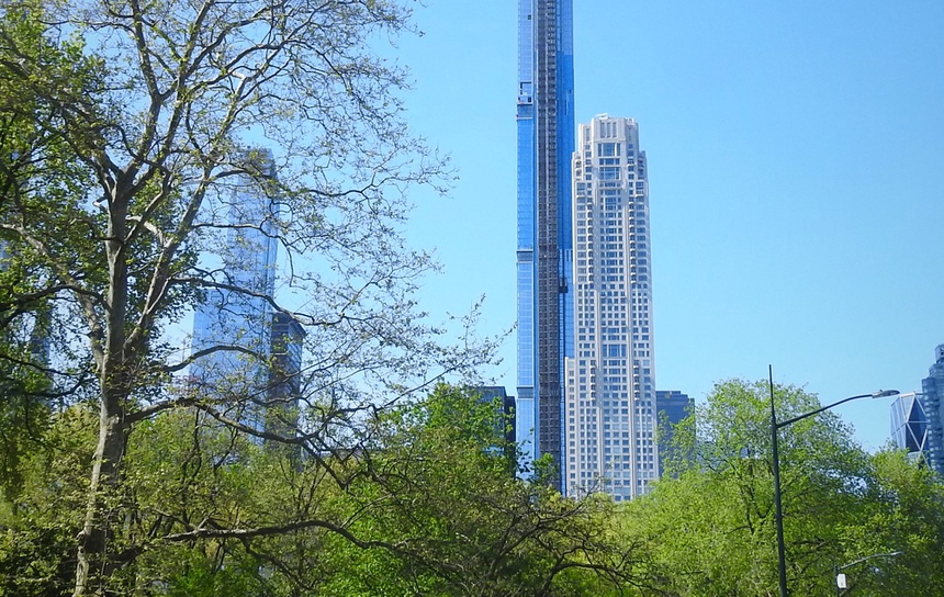 Tsai là người mua 2 căn hộ tại 220 Central Park South, tòa chung cư đắt giá nhất Manhattan. Ảnh: 6sqft.