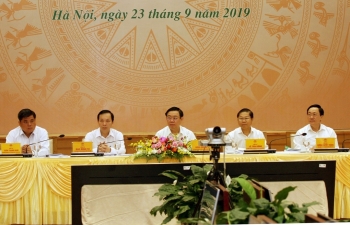 Phó Thủ tướng Vương Đình Huệ chủ trì Hội nghị về tín dụng chính sách