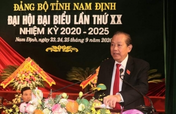 Phó Thủ tướng Trương Hòa Bình chỉ đạo Đại hội Đảng bộ tỉnh Nam Định