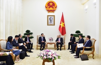 Thủ tướng Nguyễn Xuân Phúc tiếp Bộ trưởng Nông nghiệp, Nông thôn Trung Quốc