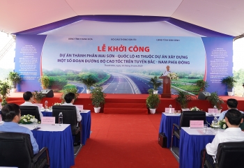 Lãnh đạo Chính phủ dự lễ khởi công các dự án thành phần của tuyến cao tốc Bắc – Nam