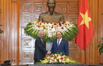 Thủ tướng tiếp Điều phối viên LHQ và Trưởng đại diện các tổ chức LHQ tại Việt Nam