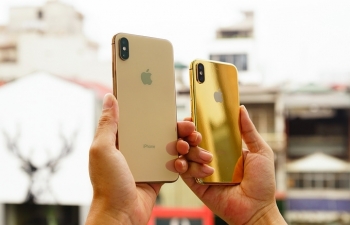 iPhone XS phiên bản vàng 24K xuất hiện ở Việt Nam