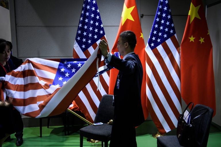Căng thẳng trong quan hệ Mỹ-Trung có thể sẽ tiếp tục cho dù Trump hay Biden thắng [Tập tin: Brendan Smialowski / AFP]