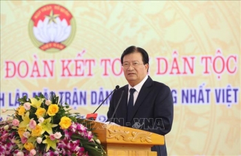 Phó Thủ tướng Trịnh Đình Dũng dự Ngày hội Đại đoàn kết toàn dân tộc