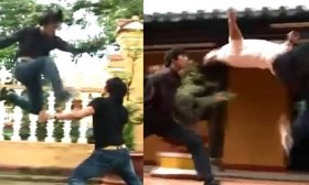 [VIDEO] Hai thanh niên Việt đánh nhau hay hơn phim võ thuật HongKong