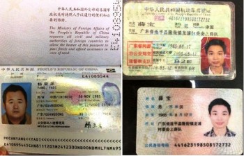Khách Trung Quốc "mượn" hộ chiếu để lên máy bay