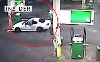 [VIDEO] Xông phi qua cửa kính ngăn kẻ trộm ô tô