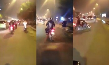 [VIDEO] Thanh niên đánh võng đâm vào ô tô