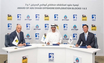 Abu Dhabi trao giấy phép thăm dò tại 2 Lô dầu khí ngoài khơi cho Eni và PTTEP