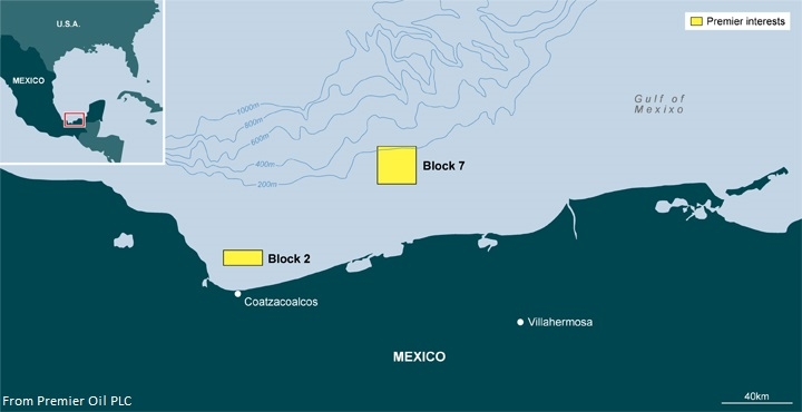 Premier Oil xác định thêm tiềm năng dầu tại giếng khoan thẩm lượng ngoài khơi Mexico