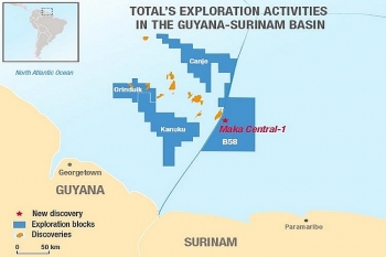 Apache, Total công bố phát hiện lớn về dầu ở ngoài khơi Suriname