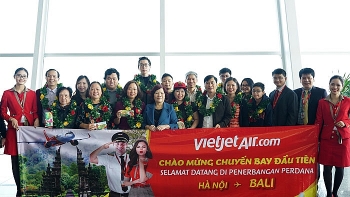 Vietjet khai trương đường bay thẳng Hà Nội - Bali