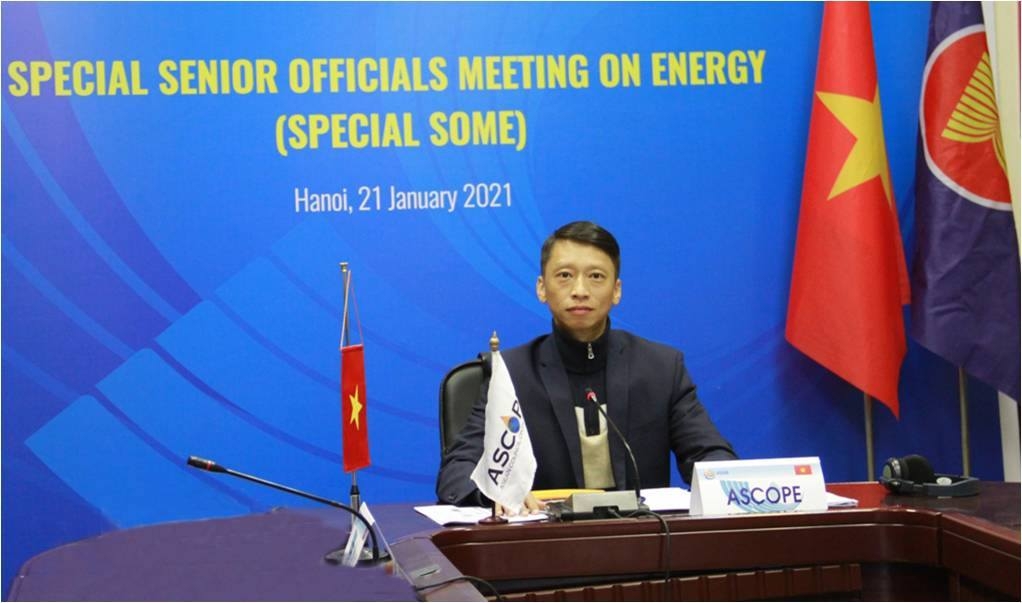 Tổng Thư ký ASCOPE Trần Hồng Nam tham dự Hội nghị các quan chức cấp cao năng lượng ASEAN đặc biệt