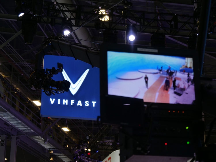 Hình ảnh VinFast phủ sóng tại Las Vegas CES 2022 tràn ngập hình ảnh của hãng xe đến từ Việt Nam - VinFast