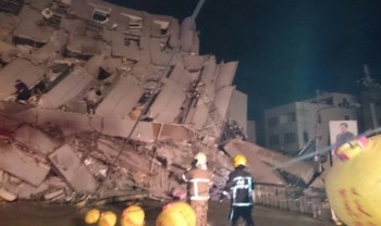 4 người Việt gặp nạn trong trận động đất tại Đài Loan